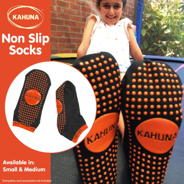 Kahuna Kids Safety Non-Slip Trampoline Socks Medium
